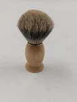 Badger Hair Shaving Brush Artisan Turned Maple Wood Handle. Fixed Price $19.99.