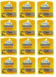 Schick Injector Blades 7 Ct. Each (pk Of 12) + Eyebrow Trimmer. Fixed Price $70.99.