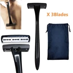 Men Back Razor Shaver Groomer Full Body Hair Removal Trimmer Wet&dry Long Handle. Fixed Price $10.88.