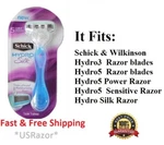 1 Schick Silk Razor Blade Cartridge Shaver Handle Fit HYDRO5, HYDRO3 Usa. Fixed Price $11.59.