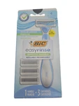 Bic Easyrinse Sensitive Anti-clogging, Refillable Women's Razors With 4 Blades. Fixed Price $10.99.