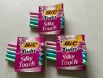 Bic Twin Select Women's Razors Silky Touch 3 Packs Of 5 = Vintage 1997. Fixed Price $19.99.