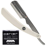 Parker Srw Straight Razor With 100 Platinum Stainless Steel Single Edge.... Fixed Price $43.99.