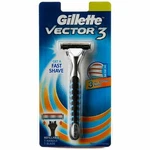 Gillette VECTOR-3 Razor Handle For Sensor Excel Cartridge Free Ship. Fixed Price $12.33.
