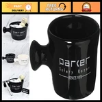 Deluxe Stoneware Apothecary Shaving Mug For 3 Shave Soaps & Lathering Creams -. Fixed Price $49.99.