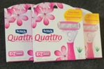 3 Boxes Schick Quattro Razor Blade Refill 6 Ct (I10). Fixed Price $35.20.