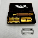 Otto Roth Gillette Long Comb Safety Razor Vintage 1930'S Pat. No. 1815745. Fixed Price $49.99.