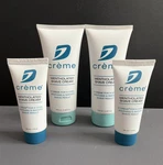 Lot Of 4 Dorco Mentholated Shave Cream Creme (2 Sizes - Regular & Travel Size). Fixed Price $16.95.