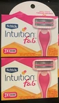 New Schick Intuition Fab Lot Of 2 Refills F.a.b Forward And Back 6 Total Razors. Fixed Price $78.95.