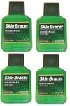 Skin Bracer By Mennen Original Aftershave 5OZ Bottles Each Lot Of 4 Pack. Fixed Price $42.99.