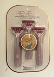 Lot X 2 - Revele 3 Pack Ladies Stainless Steel Razors Pivoting Head. Fixed Price $12.99.