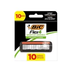 Bic Flex 4 Refillable Razors For Men, 10 Count (pack Of 1), Black/green. Fixed Price $15.66.