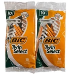 Bic Twin Select Razors Men's 10 Count ( 2 Pack ). Fixed Price $13.95.