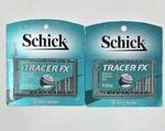 New Schick Tracer Fx Refill Razor Blades - 2 Packs Of 5 Cartridges Discontinued. Fixed Price $49.95.