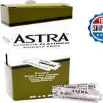 Platinum Double Edge Safety Razor BLADES100 20 X 5 ASTRA01. Fixed Price $17.64.