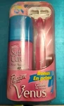 Vtg Venus 3 Razor Passion By Gillette Women Satin Care Shave Gel Floral. Fixed Price $12.48.