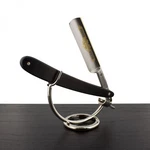 Dovo 5/8" Silver Steel Black Straight Razor. Fixed Price $204.98.