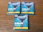 Gillette Mach Refill Razor Shaving Cartridges 30 Count Factory Sealed New. Fixed Price $40.00.