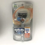 Gillette Fusion Proglide Silvertouch Flexball Razor + Cartridge New Open Package. Fixed Price $17.98.