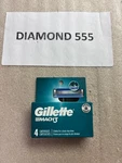 Gillette Mach (4 Cartridges) - Sale Price 1813. Fixed Price $11.45.