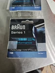 (1) Braun Series 11B Foil & Cutter Open Box. Fixed Price $21.75.