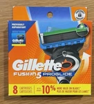 Gillette Fusion 5 Proglide 8 Refill Cartridges For Razers. Fixed Price $18.99.