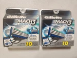 20 Gillette MACH3 Turbo With Nano Thin Blades Made Usa Sealed Original. Fixed Price $42.98.