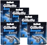 50 Gillette Sensor Excel Refill Razor Blade Cartridges. Fixed Price $66.99.