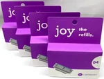 Lot Of 4 Gillette Joy The Refills Cartridge Razor - Each 16 Total New. Fixed Price $24.99.