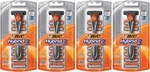 Bic Hybrid 3 Razor For Men W/ 6 Cartridges ( 4 Sets ) *** New Look!. Fixed Price $35.79.