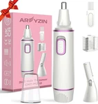 Areyzin Nose Hair Trimmer For Women 2 1 Painless Eyebrow White+aa Bettery. Fixed Price $21.82.