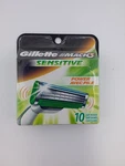 Gillette Mach 3 Sensitive Power 10 Refill Cartridges. Fixed Price $31.99.