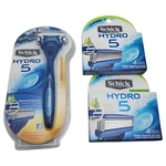 Schick Hydro 5 Disposable Razor + 8 Refill Cartridges Hydrating Gel Skin Comfort. Fixed Price $29.99.