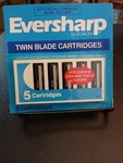 Vintage Schick Eversharp Twin Blade Razor 5 Pk Cartridges. Fixed Price $27.99.