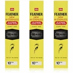 Feather Hi-stainless Double Edge Platinum Coated Razor Blades Pack Of 600PCS. Fixed Price $145.00.
