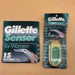 Vintage 1992 Gillette Sensor For Women Razor With 20 Extra Aloe Cartridges Read!. Fixed Price $65.00.