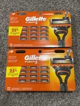 Gillette Fusion 5 With Lube Strip Refill Cartridges 12CT 24 Total. Fixed Price $48.99.