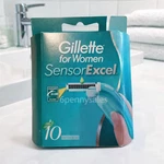 10 Gillette Sensor Excel Women's Shaver Razor Blade Refill Cartridges Brand New. Fixed Price $59.99.