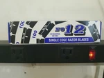 .012 #12 Single Edge Steel Razor Blades Usa Rare -double Honed & Stropped. Fixed Price $11.97.