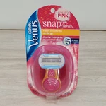 Gillette Venus Snap With Embrace 5 Blades Women Travel Razor Cartridge Nos. Fixed Price $7.95.