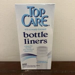 Top Care Bottle Liners 8OZ 100 Ct Disposable Baby Feeding Drop Ins Sterile. Fixed Price $12.99.