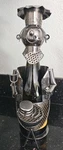 Mr Master Barbecue Kitchey Metal Wine Bodies Bottle Holder. Fixed Price $25.00.