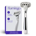 Flamingo Razors For Women, Count (pack Of 1), Chrome White. Fixed Price $19.53.