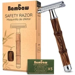 Bambaw Double Edge Safety For Women & Men, Razors With 5 Bl.... Fixed Price $45.40.