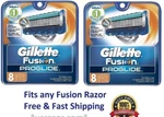 16 Gillette Fusion 5 Proglide Manual Razor Blades Flexball Refill Cartridges 4 8. Fixed Price $69.99.