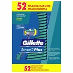 Gillette Custom Plus Box Of 52PCS Disposable Razor Blades Powder Lubrastrip. Fixed Price $46.99.