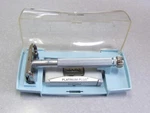 Vintage Lady Gillette Blue Star Safety Razor Set Case V2 1975 Nice. Fixed Price $84.55.