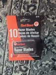 Red Devil 3270 Single Edge Razor 10 Blades, Free Shipping. Fixed Price $9.99.