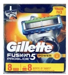 Gillette Proglide Power, Fits All & Fusion Razors, 8 Cartridges. Fixed Price $23.99.