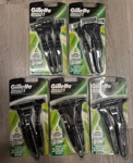 On Sale Bundle Deal Of 5 - Brand New Gillette Match 3 Disposable Razors !!. Fixed Price $40.00.